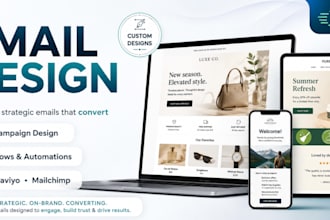 build a custom email marketing campaign