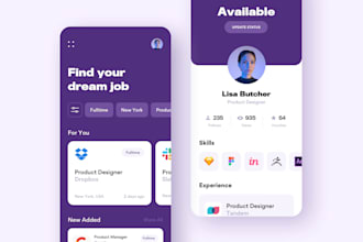 create a tailored online job portal and custom job search application