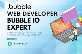 build your responsive website or app as bubble io developer