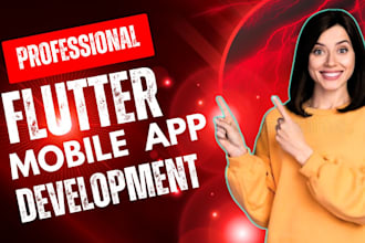 do mobile app development for android and ios using flutter