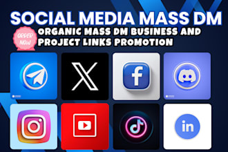 do organic mass dm promotion telegram dm instagram dm discord dm twitter dm fb