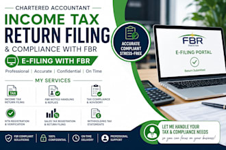 professionally prepare and file your income tax with fbr