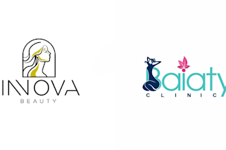 create a beauty fashion cosmetics logo design
