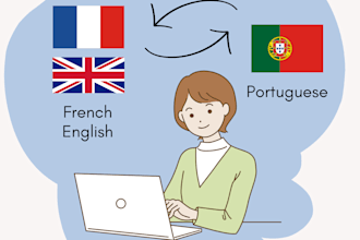 translate english or french to portuguese and vice versa