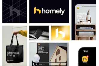 design a creative minimalist logo with branding