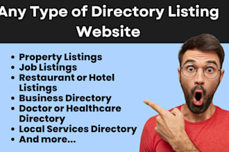 create directory listing websites using hivepress or mylisting theme