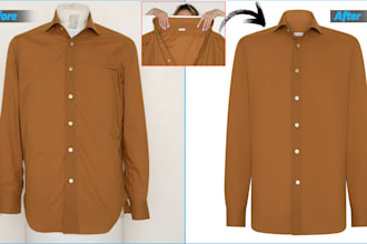 create ghost mannequin effect for clothing apparel