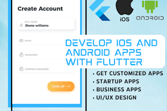 create hybrid mobile apps with flutter and react js web apps