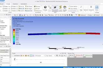 provide structure and beam analysis with sfd bmd and hand calculations