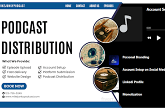 setup upload and distribute your podcast RSS feed to spotify soundcloud overcast