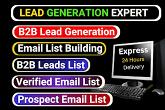 provide b2b lead generation, linkedin business leads, forex leads, crypto leads