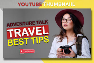 design custom viral and clickbait youtube thumbnail design