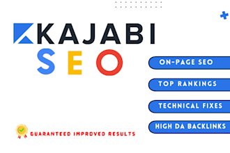 do your onpage kajabi SEO as an expert