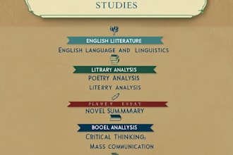 do development studies paper, english language and linguistics, literature essay