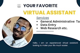 be your executive virtual assistant