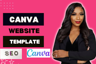edit canva website canva templates canva expert canva journal coaching website