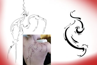 do tattoo design for you to carry on your precious body