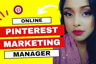 be your pinterest virtual manager for growth