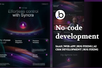 build mvp, saas web app, marketplace with bubble, bubble developer with ai