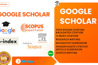 increase citations and h index in google scholar by promoting your articles