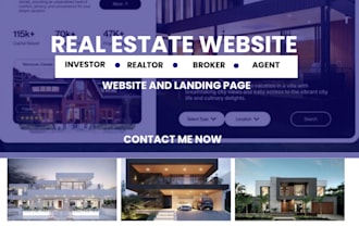 build fix realtor real estate website with idx mls integration for agents broker