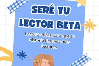 tu lector beta definitivo de libros o fanfiction en español