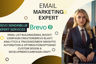 setup professional brevo email template design sendinblue campaign email sender