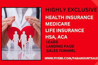 generate health life insurance leads medicare home care insurance iul leads