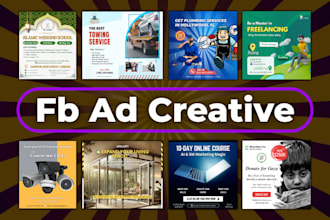 design professional canva posts and high converting facebook ad creatives