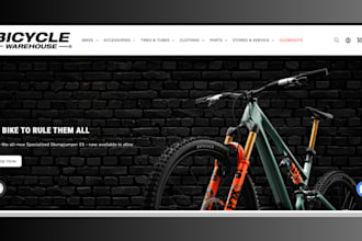 design stunning bicycle website bicycle shopify store skateboard dropshipping