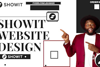 do showit website design and redesign, customize your showit template