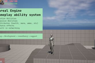 develop gameplay ability system in your unreal engine project