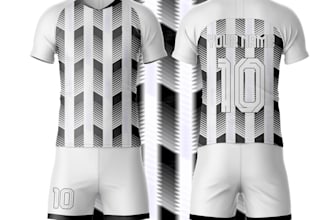 design a modern custom soccer jersey