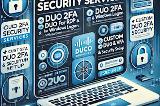configure cisco duo 2fa  for rdp windows logon  microsoft azure ad  VPN security