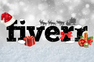 dress up your logo for christmas