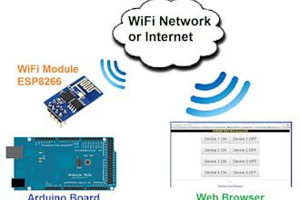 help and develop any arduino and nodemcu esp8266 esp32 firmware