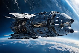 do sci fi and spaceship design