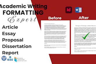 edit format article research essay proposal dissertation report, mla, apa, ieee