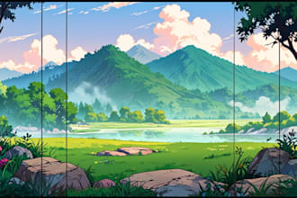 make environment concept art landscape design
