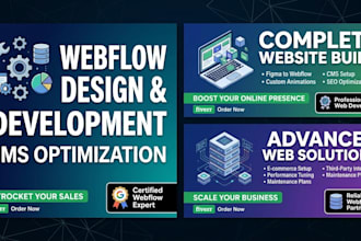 expert webflow developer for custom websites