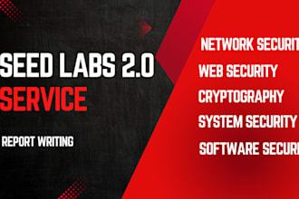help you in seed labs and provide a report
