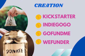 promote crowdfunding campaigns kickstarter indiegogo and fundraising campaign