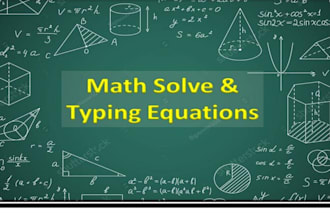 type mathematical equations on word, excel and solve them
