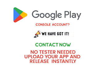 rent my old google play console for your apps and games