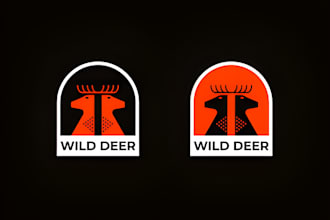 design an creative unique sheep, deer logo