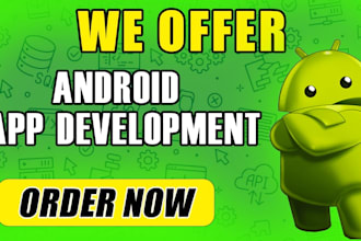 develop mobile applications for android and ios