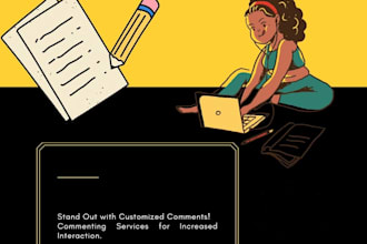 write 10 insight full comments on your blogs and website