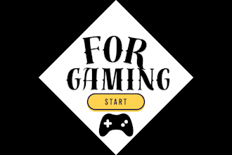 logo 2d gaming png