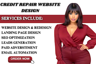 design credit repair website credit repair software finance accounting website