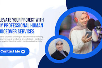 do professional voice over in uzbek, english and russian